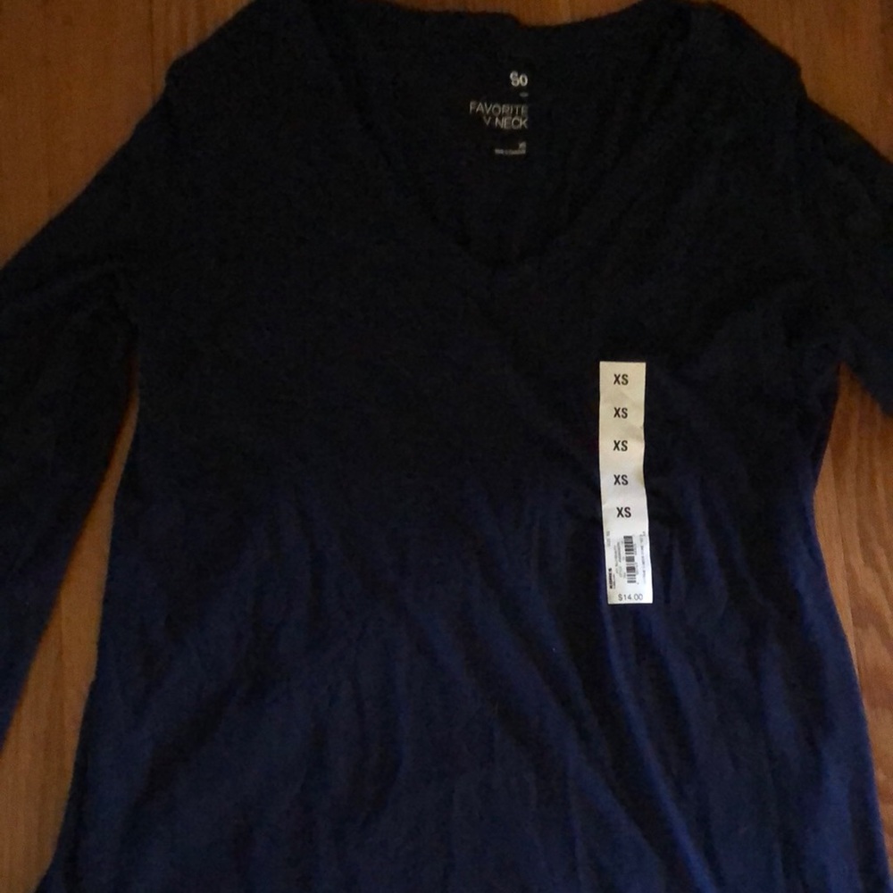 Never worn long sleeve Favorite V neck shirt from So